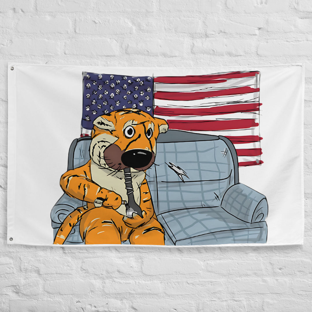 Tiger Bong Flag